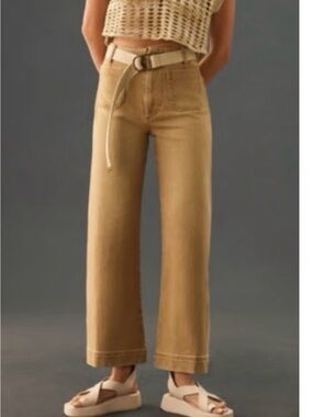 Maeve by Anthropologie The Colette Denim Wide-Leg Jeans. Size 24